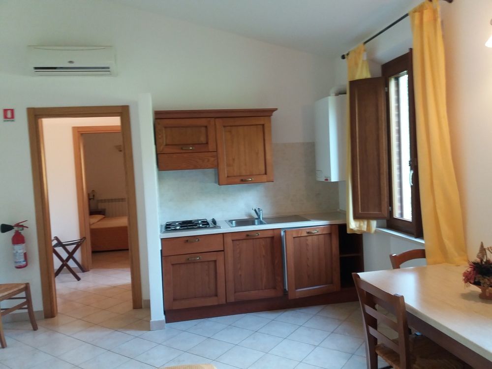 Oasi Del Grillo Aparthotel Castelnuovo Berardenga Exterior foto